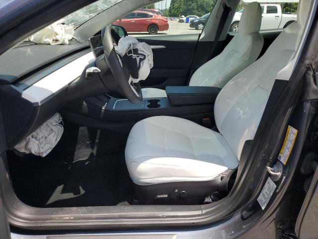5YJ3E1EA0MF028815 - 2021 TESLA MODEL 3 GRAY photo 7