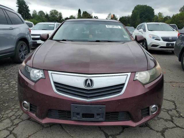 JH4CU2F45CC020124 - 2012 ACURA TSX BURGUNDY photo 5