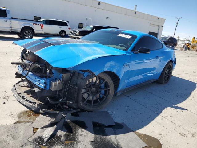 1FA6P8JZ7H5525675 - 2017 FORD MUSTANG SHELBY GT350 BLUE photo 1