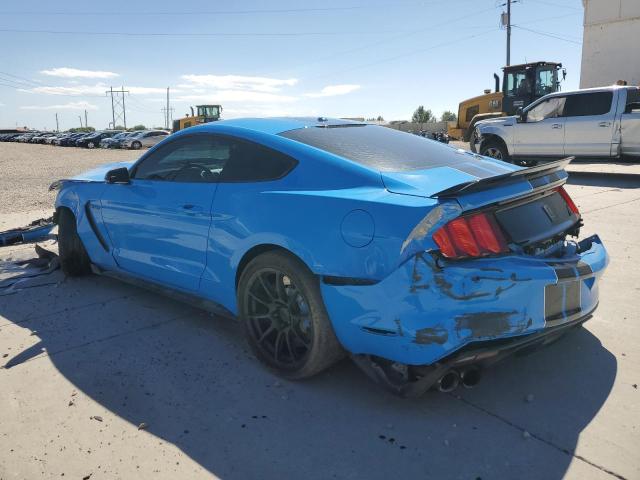 1FA6P8JZ7H5525675 - 2017 FORD MUSTANG SHELBY GT350 BLUE photo 2