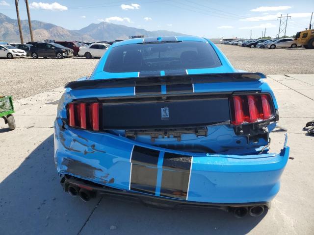 1FA6P8JZ7H5525675 - 2017 FORD MUSTANG SHELBY GT350 BLUE photo 6