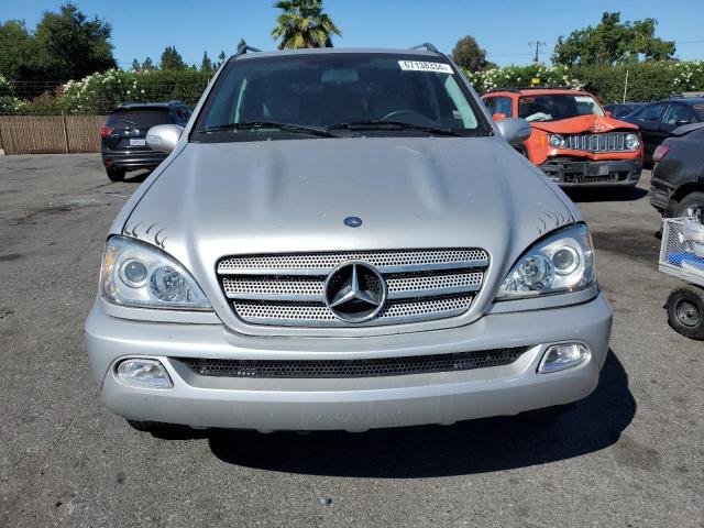 4JGAB57E85A533109 - 2005 MERCEDES-BENZ ML 350 SILVER photo 5