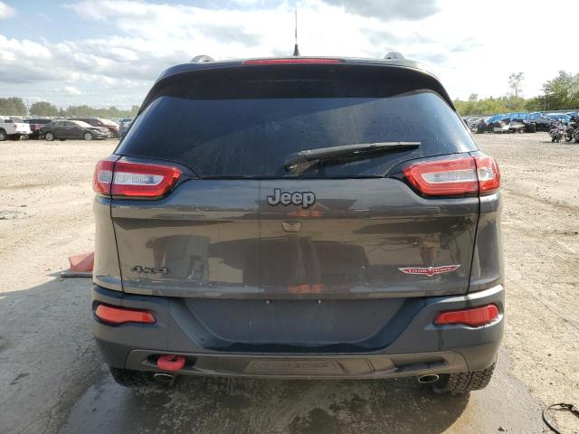 1C4PJMBS6EW189680 - 2014 JEEP CHEROKEE TRAILHAWK ნაცრისფერი ფოტო 6