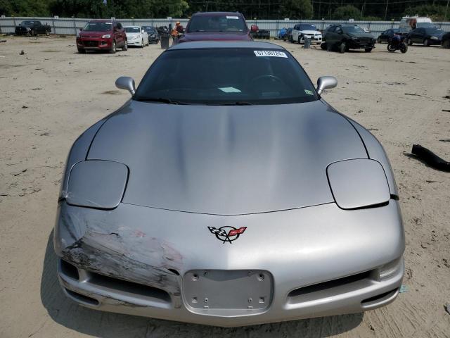 1G1YY22G345115100 - 2004 CHEVROLET CORVETTE SILVER photo 5