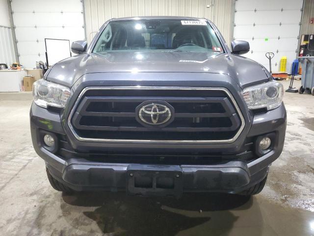 5TFCZ5AN9MX249128 - 2021 TOYOTA TACOMA DOUBLE CAB CHARCOAL photo 5