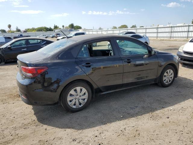 3KPA24AB6KE232327 - 2019 KIA RIO S BLACK photo 3