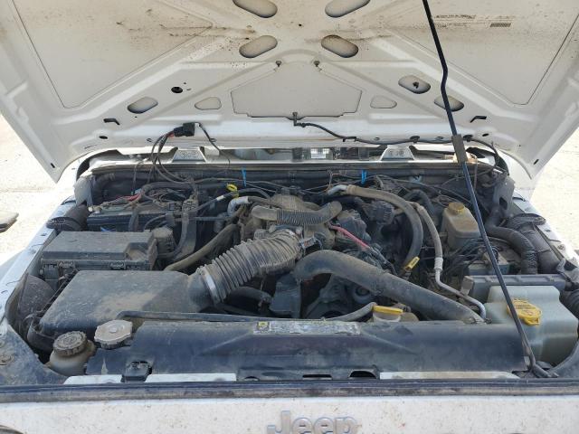 1J4BA3H10BL628821 - 2011 JEEP WRANGLER U SPORT WHITE photo 12