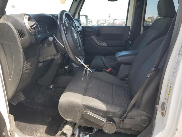 1J4BA3H10BL628821 - 2011 JEEP WRANGLER U SPORT WHITE photo 7