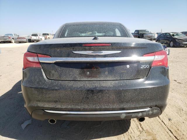 1C3BCBFG9EN134911 - 2014 CHRYSLER 200 LIMITED BLACK photo 6