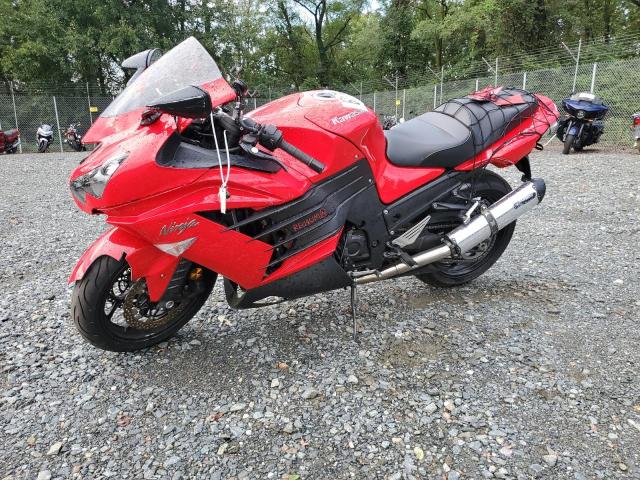 JKBZXNE15DA011812 - 2013 KAWASAKI ZX1400 E RED photo 2