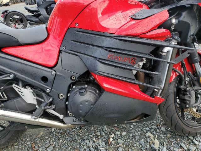 JKBZXNE15DA011812 - 2013 KAWASAKI ZX1400 E RED photo 7