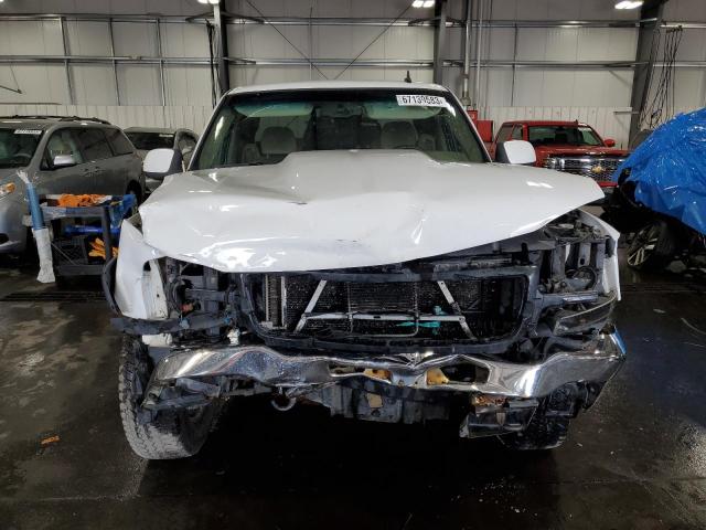 1GTEK19B36E211165 - 2006 GMC NEW SIERRA K1500 WHITE photo 5