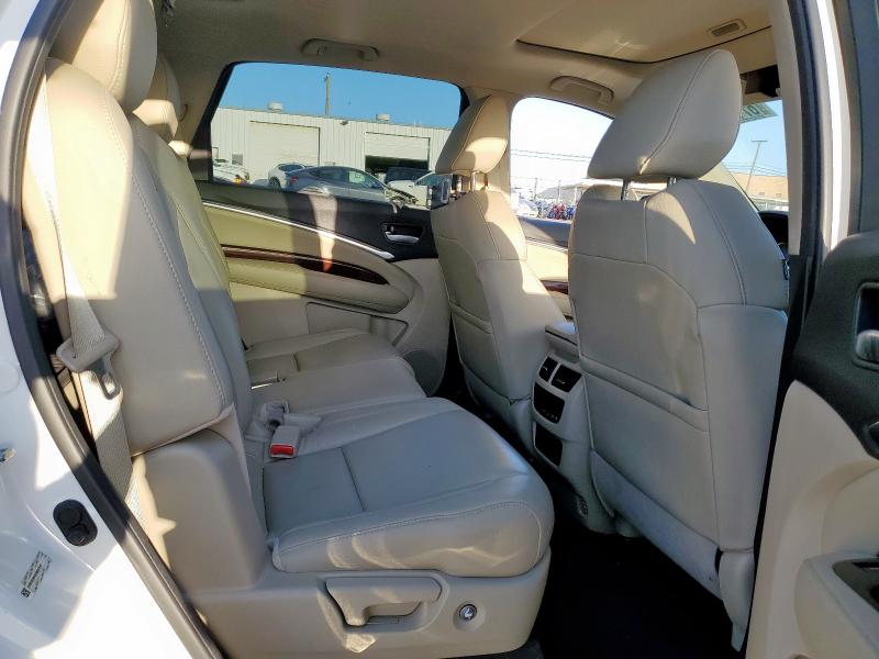 5FRYD3H44EB007847 - 2014 ACURA MDX TECHNOLOGY 白色 照片 10