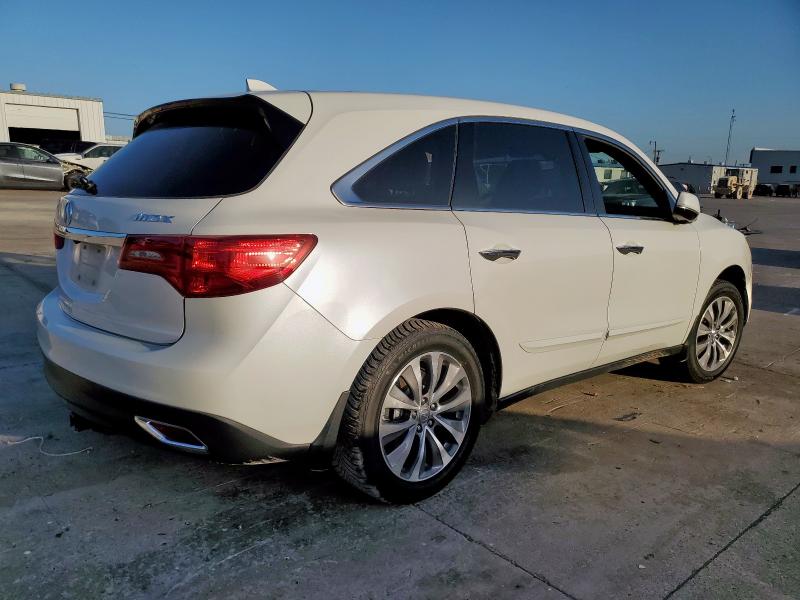 5FRYD3H44EB007847 - 2014 ACURA MDX TECHNOLOGY 白色 照片 3