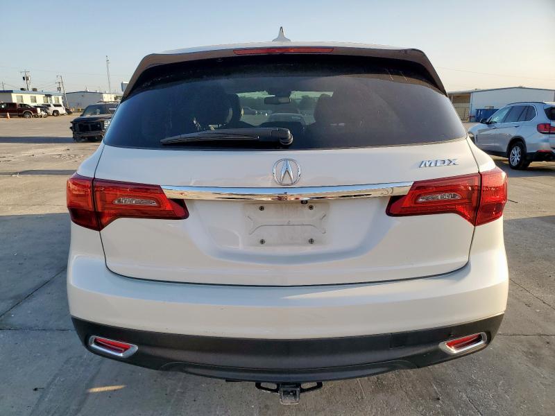 5FRYD3H44EB007847 - 2014 ACURA MDX TECHNOLOGY 白色 照片 6