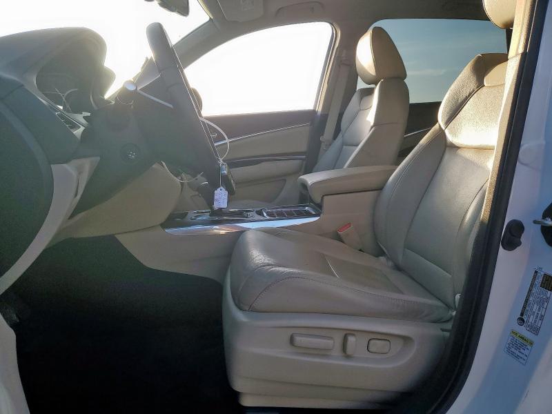 5FRYD3H44EB007847 - 2014 ACURA MDX TECHNOLOGY 白色 照片 7