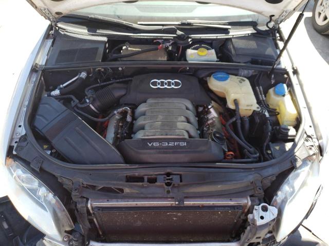 WAUEH78E57A042866 - 2007 AUDI A4 S-LINE 3.2 QUATTRO SILVER photo 11