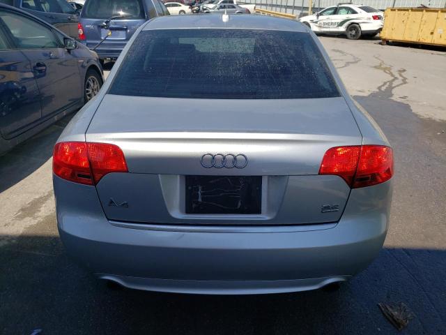 WAUEH78E57A042866 - 2007 AUDI A4 S-LINE 3.2 QUATTRO SILVER photo 6