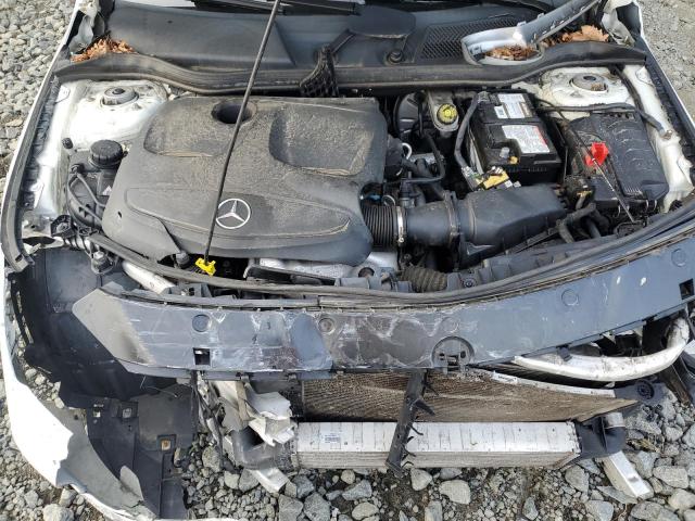 WDDSJ4GB2JN509201 - 2018 MERCEDES-BENZ CLA 250 4MATIC WHITE photo 11