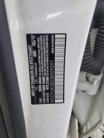 WDDSJ4GB2JN509201 - 2018 MERCEDES-BENZ CLA 250 4MATIC WHITE photo 12