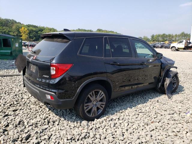 5FNYF8H54KB014004 - 2019 HONDA PASSPORT EXL BLACK photo 3
