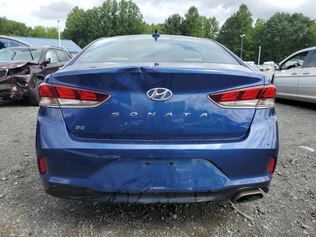 5NPE24AF6JH619538 - 2018 HYUNDAI SONATA SE BLUE photo 6