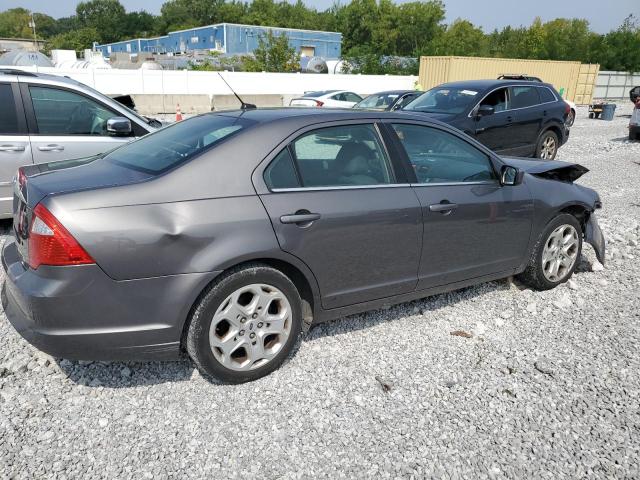 3FAHP0HA3BR266651 - 2011 FORD FUSION SE GRAY photo 3