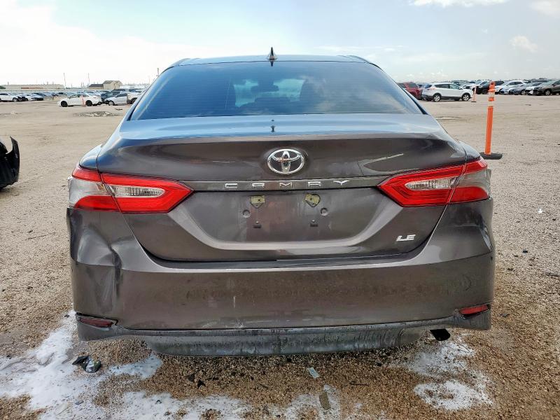 4T1C11AK8LU866120 - 2020 TOYOTA CAMRY LE GRAY photo 6