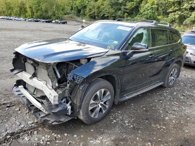 5TDGZRBH0NS597618 - 2022 TOYOTA HIGHLANDER XLE Qara foto 1