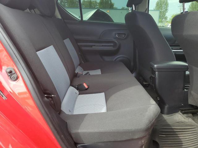 JTDKDTB32J1607373 - 2018 TOYOTA PRIUS C Czerwony zdjęcie 10