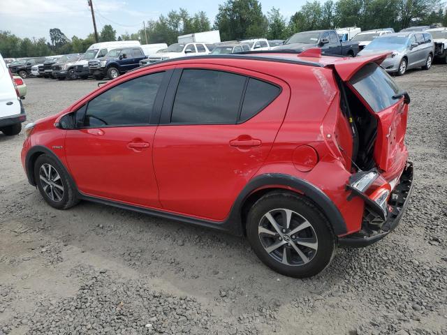 JTDKDTB32J1607373 - 2018 TOYOTA PRIUS C Czerwony zdjęcie 2
