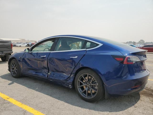 5YJ3E1EBXLF746430 - 2020 TESLA MODEL 3 BLUE photo 2