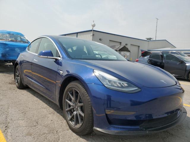 5YJ3E1EBXLF746430 - 2020 TESLA MODEL 3 BLUE photo 4