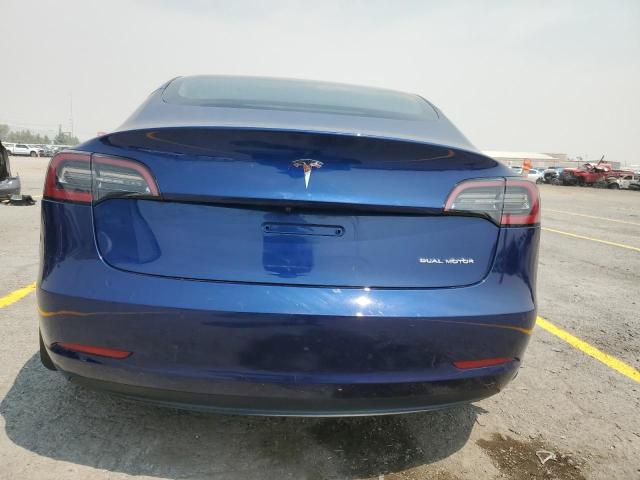 5YJ3E1EBXLF746430 - 2020 TESLA MODEL 3 BLUE photo 6