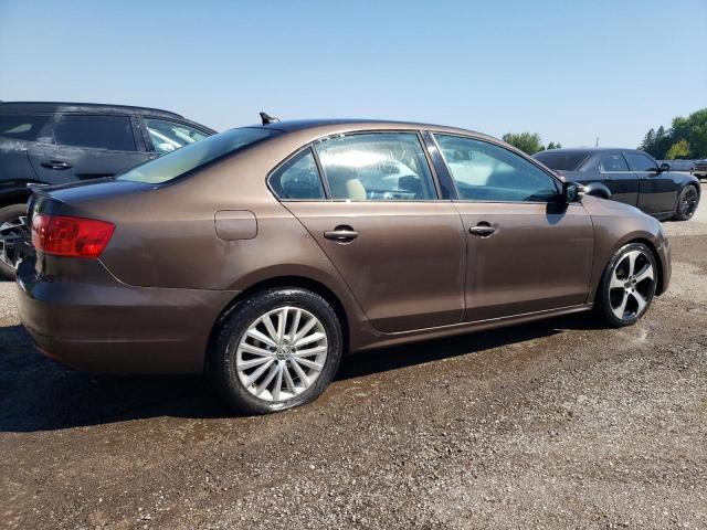 3VWLL7AJ8BM125426 - 2011 VOLKSWAGEN JETTA TDI BROWN photo 3