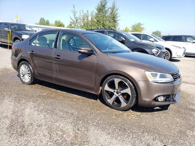 3VWLL7AJ8BM125426 - 2011 VOLKSWAGEN JETTA TDI BROWN photo 4