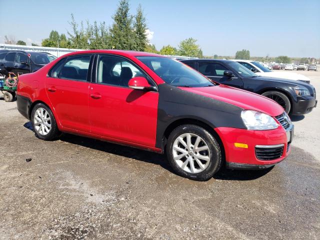 3VWRZ7AJ3AM157644 - 2010 VOLKSWAGEN JETTA SE RED photo 4