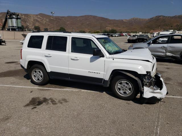 1C4NJRBB5HD141978 - 2017 JEEP PATRIOT SPORT WHITE photo 4