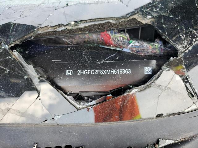 2HGFC2F8XMH516363 - 2021 HONDA CIVIC SPORT Көк фото 12