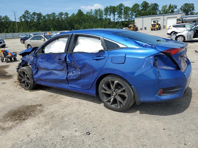 2HGFC2F8XMH516363 - 2021 HONDA CIVIC SPORT Көк фото 2