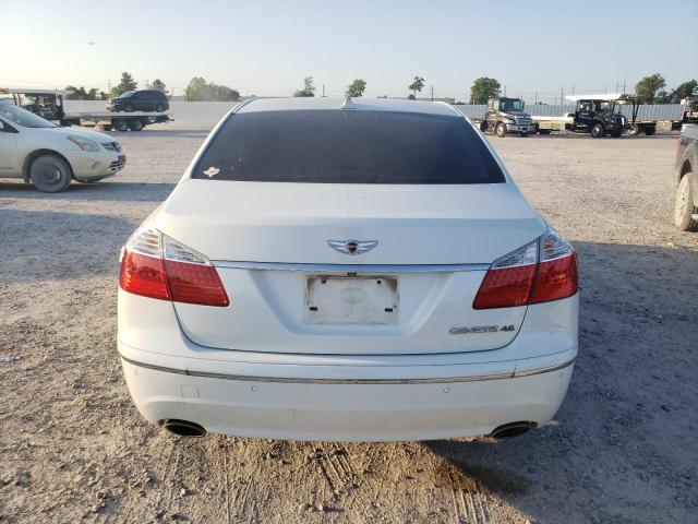 KMHGC46FX9U062208 - 2009 HYUNDAI GENESIS 4.6L WHITE photo 6