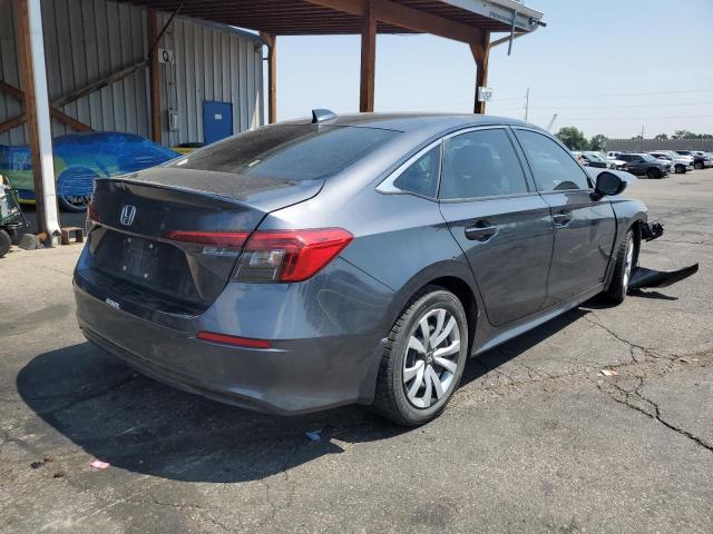 2HGFE2F26NH518599 - 2022 HONDA CIVIC LX 灰色 照片 3
