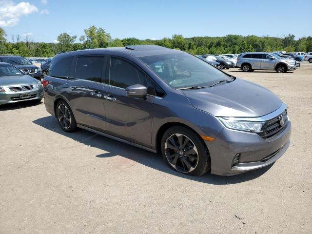 5FNRL6H99RB030147 - 2024 HONDA ODYSSEY ELITE GRAY photo 4