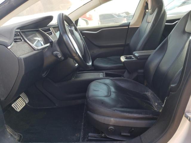 5YJSA1BG0DFP04793 - 2013 TESLA MODEL S SILVER photo 7