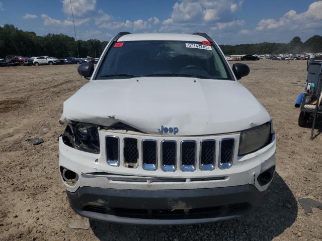 1C4NJCBA1ED774445 - 2014 JEEP COMPASS SPORT Weiß Foto 5