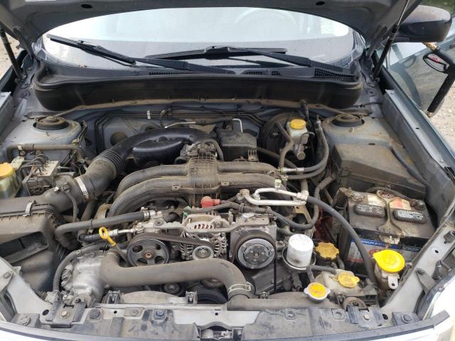 JF2SHBBC2BH753877 - 2011 SUBARU FORESTER 2.5X Синьо-зелений фото 12