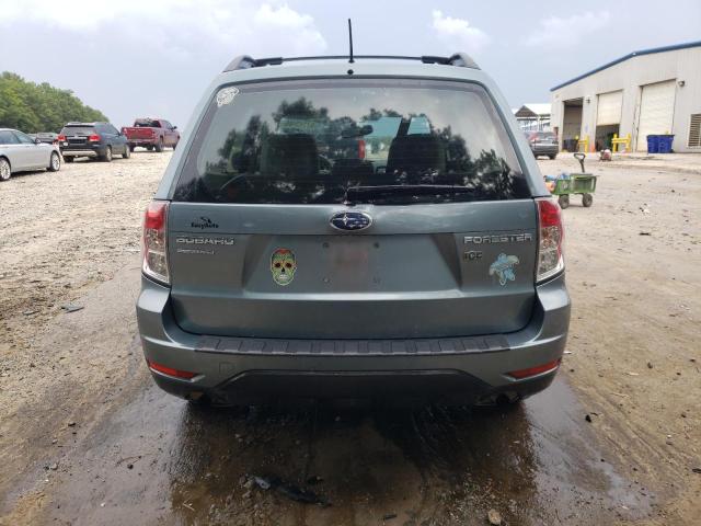 JF2SHBBC2BH753877 - 2011 SUBARU FORESTER 2.5X Синьо-зелений фото 6