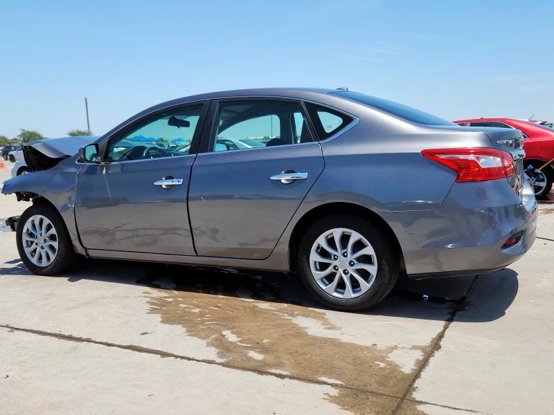 3N1AB7AP6KY369010 - 2019 NISSAN SENTRA S GRAY photo 2