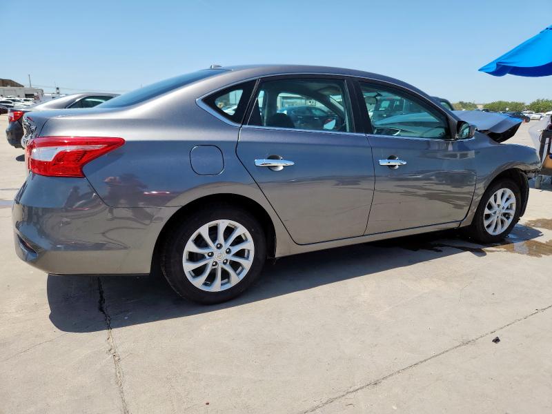 3N1AB7AP6KY369010 - 2019 NISSAN SENTRA S GRAY photo 3