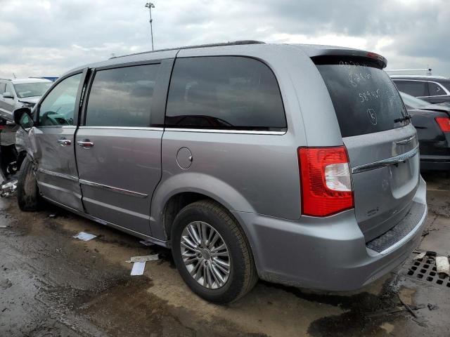 2C4RC1CG4DR589465 - 2013 CHRYSLER TOWN & COU TOURING L GRAY photo 2